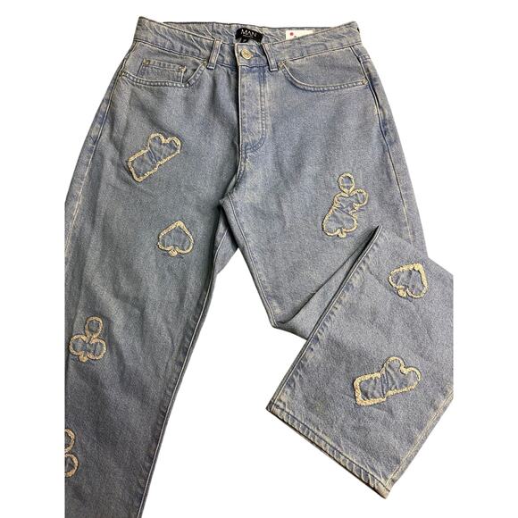 Women's Man (boohooMAN) Jeans Vintage Straight 30x31 - Picture 6 of 8